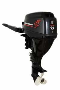 купить Лодка ПВХ ANGLER AN 335XL + 4х-тактный лодочный мотор GOLFSTREAM F 9.9 BMS в Москве - фото 