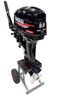 купить 2х-тактный лодочный мотор HANGKAI 9.9HP PLUS в Москве - фото 
