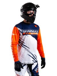 купить Джерси Sharmax White-Orange в Москве - фото 