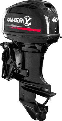 купить 2х-тактный лодочный мотор YAMER 40 FFES-T в Москве - фото 