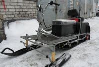 купить Мотобуксировщик РАЗГУЛЯЙ-17 Стандарт с лыжным модулем в Москве - фото 