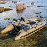 купить Лодка ПВХ BADGER DL 390 AL в Москве - фото 