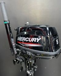 купить 4х-тактный лодочный мотор MERCURY F 5M Б/У в Москве - фото 