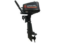 купить 2х-тактный лодочный мотор BAIKAL 6HP с баком в Москве - фото 