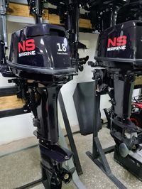 купить 2х-тактный лодочный мотор NISSAN MARINE NM 18 E2 S Б/У в Москве - фото 