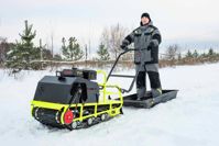 купить Мотобуксировщик БУРЛАК М2 Хозяин-1 15 л.с. в Москве - фото 