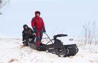 купить Мотобуксировщик TINGER Dog 15 л.с. в Москве - фото 