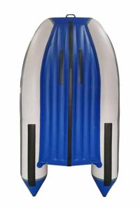 купить Лодка ПВХ ORCA 340 НДНД светло-серый/синий в Москве - фото 