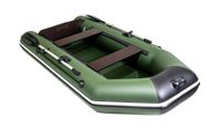 купить Лодка ПВХ АКВА 2800 Зелёный - чёрный в Москве - фото 