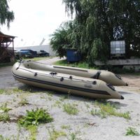 купить Лодка ПВХ BADGER DL 370 AL в Москве - фото 