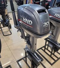 купить 2х-тактный лодочный мотор HND OB30 HS Б/У в Москве - фото 