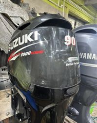 купить 4х-тактный лодочный мотор SUZUKI DF90ATL Б/У в Москве - фото 