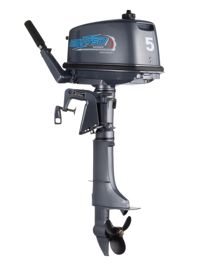 купить 2х-тактный лодочный мотор MIKATSU M5FHS + внешний топливный бак 12 л. в Москве - фото 
