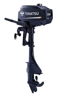 купить 2х-тактный лодочный мотор TOHATSU M 3.5 S B2 S в Москве - фото 