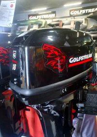 купить 2х-тактный лодочный мотор GOLFSTREAM T 18 BMS Б/У в Москве - фото 