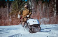 купить Мотобуксировщик TINGER Dog 15 л.с. в Москве - фото 