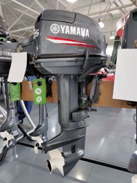 купить 2х-тактный лодочный мотор YAMAHA 25BMHS Б/У в Москве - фото 