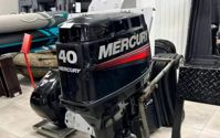 купить 2х-тактный лодочный мотор MERCURY 40 MH 697CC Б/У в Москве - фото 