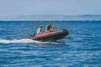 купить Лодка ПВХ STORMLINE Heavy Duty AL 380 + 2х-тактный лодочный мотор TOHATSU M 25 S в Москве - фото 