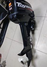 купить 2х-тактный лодочный мотор TOYAMA T9.8BMS Б/У в Москве - фото 