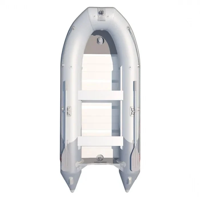 купить Лодка ПВХ BADGER SL 390 AL + 2х-тактный лодочный мотор MERCURY ME 25 M SEAPRO в Москве - фото 