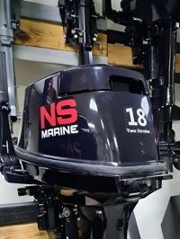 купить 2х-тактный лодочный мотор NISSAN MARINE NM 18 E2 S Б/У в Москве - фото 