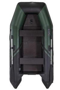 купить Лодка ПВХ БРОНЯ 280 СК Зелёный - чёрный в Москве - фото 