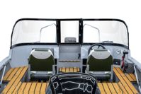 купить Комплект Алюминиевая лодка (катер) Mikatsu (Микатсу) 570 (Z43) Sport + мотор Yamaha F115BETL в Москве - фото 