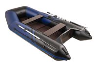 купить Лодка ПВХ БРОНЯ 280 СК Синий - чёрный в Москве - фото 