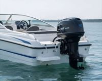 купить 2х-тактный лодочный мотор REEF RIDER RR40FFES Б/У в Москве - фото 