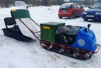 купить Мотобуксировщик MOTODOG 500 (9 л.с. задний привод) в Москве - фото 