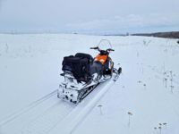 купить Снегоход Стэлс Капитан S150L 2.0 Б/У в Москве - фото 