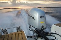 купить 4х-тактный лодочный мотор HONDA BF80 LRTU в Москве - фото 