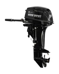 купить Лодка ПВХ BADGER FL 330 + 2х-тактный лодочный мотор MARINE ROCKET MR9.9PRO в Москве - фото 