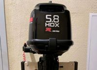 купить 2х-тактный лодочный мотор HDX R SERIES TC 5.8 BMS Б/У в Москве - фото 