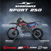 купить Мотоцикл кроссовый эндуро SHARMAX Sport 250 (камуфляж) в Москве - фото 
