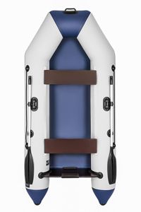купить Лодка ПВХ АКВА 2800 Серый - синий в Москве - фото 