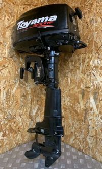 купить 2х-тактный лодочный мотор TOYAMA T5BMS Б/У в Москве - фото 