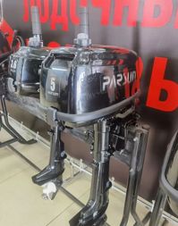 купить 2х-тактный лодочный мотор PARSUN T5BMS Б/У в Москве - фото 