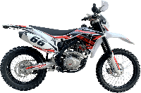 купить Мотоцикл кроссовый эндуро BSE Z4 Red 66 в Москве - фото 