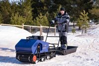 купить Мотобуксировщик БУРЛАК-М Опти-3 15 л.с. в Москве - фото 