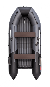 купить Лодка ПВХ ТАЙМЕНЬ NX 3400 НДНД PRO Серый в Москве - фото 