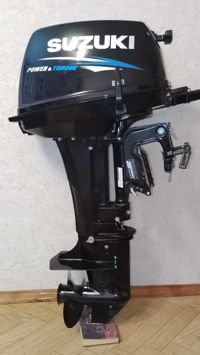 купить 2х-тактный лодочный мотор SUZUKI DT15AS Б/У в Москве - фото 