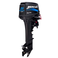 купить Лодка ПВХ BADGER SL 390 AL + 2х-тактный лодочный мотор MERCURY ME 25 M SEAPRO в Москве - фото 