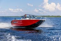 купить Катер-лодка алюминиевая ВОЛЖАНКА 46 Fish в Москве - фото 