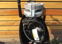 купить 2х-тактный лодочный мотор NISSAN MARINE NM 9.8 B S Б/У в Москве - фото 