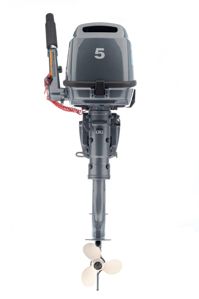 купить 4х-тактный лодочный мотор MIKATSU MF5FHS + внешний топливный бак 12 л. в Москве - фото 