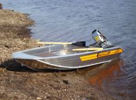купить Алюминиевая лодка WELLBOAT-33 в Москве - фото 