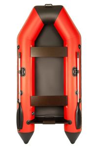 купить Лодка ПВХ АКВА 2800 Красный - чёрный в Москве - фото 