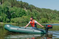 купить Гребная лодка ПВХ SHARMAX M280 Sport (2024) в Москве - фото 